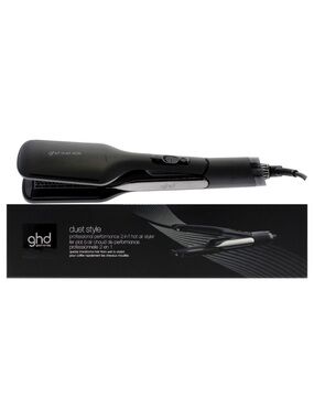 ghd Duet Style 2‑in‑1 Hot Air Styler – Black and Silver